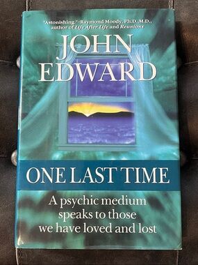 John Edward’s “One Last Time” Hard Cover 1993